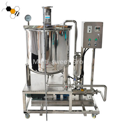 Diâmetro de aço inoxidável de 1.5KW Honey Filtering Machine 69cm
